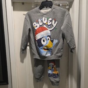 Bluey Kids Matching Set - Gray
